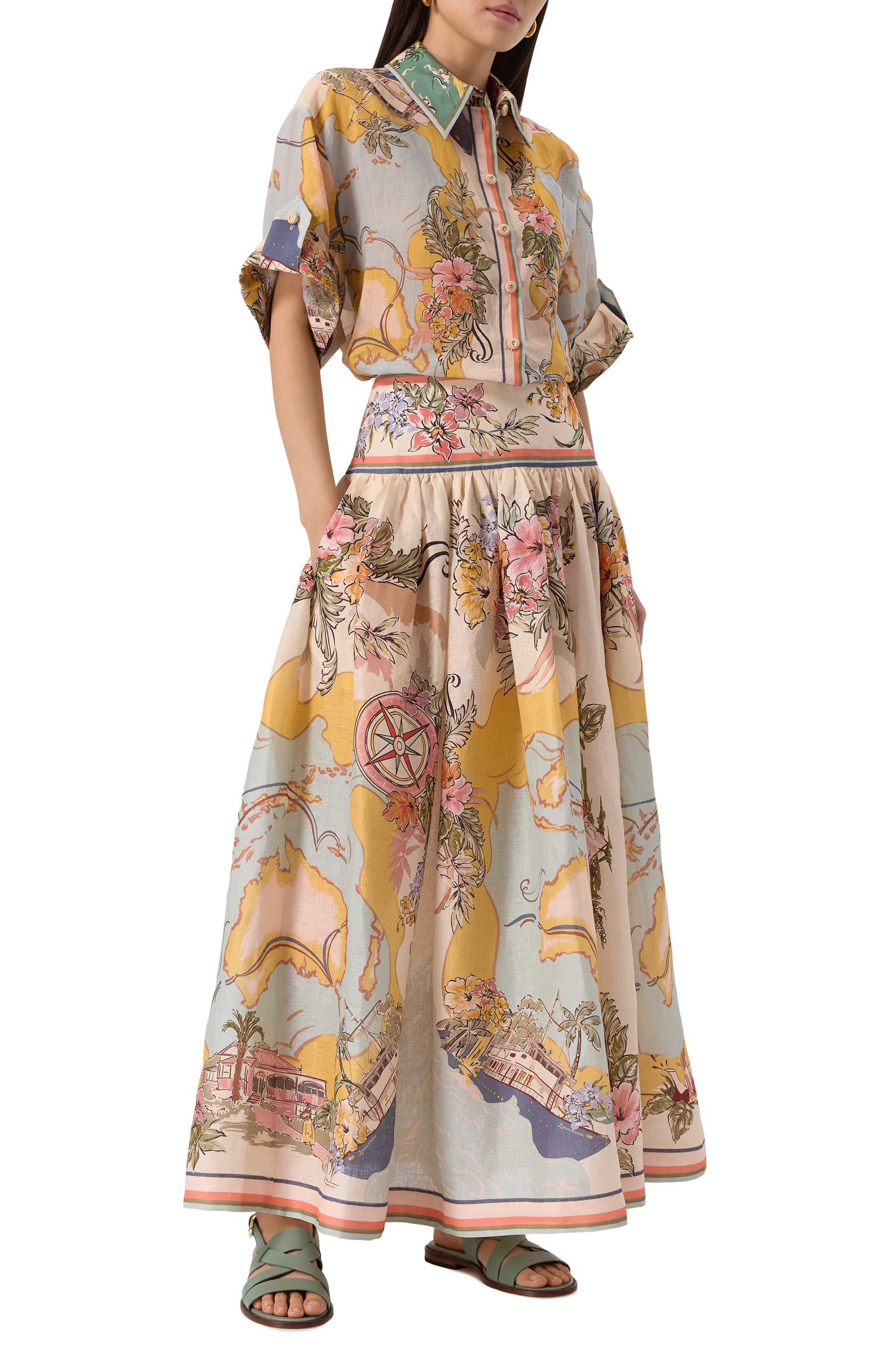 Рубашка ZIMMERMANN, арт. 1785TRS253, фото 2