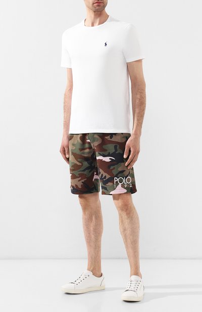 Хлопковая футболка POLO RALPH LAUREN, арт. 710680785, фото 2