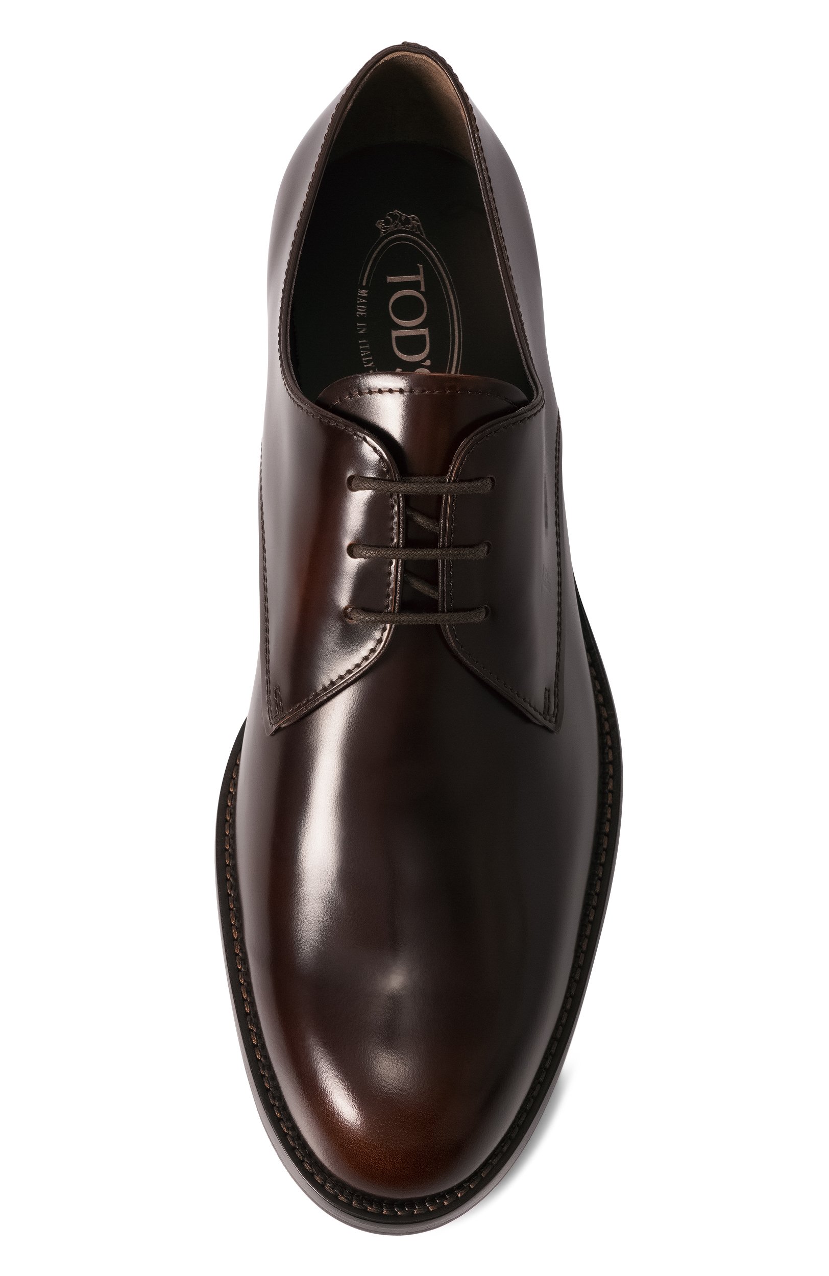 Кожаные дерби TOD’S, арт. XXM01E00C20AKT, фото 5