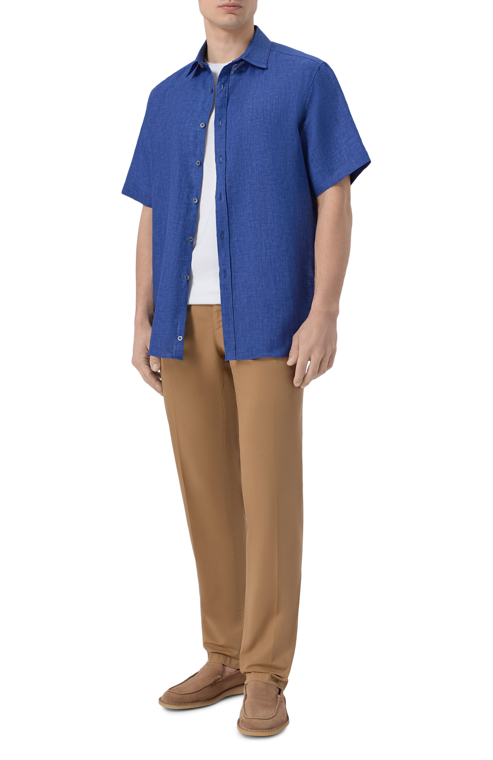 Льняная рубашка CANALI, арт. CSM7077/GL03099, фото 2