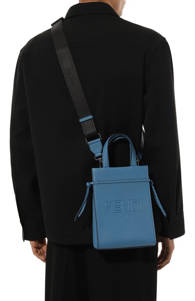 Сумка fendi roma go to mini FENDI синего цвета по цене 199500 руб., арт. 7VA584 AMAC, фото 2 Сумка fendi roma go to mini FENDI, арт. 7VA584 AMAC, фото 2