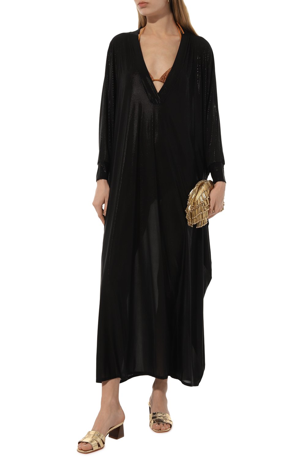 Туника с отделкой стразами BALMAIN, арт. BKA221770, фото 2