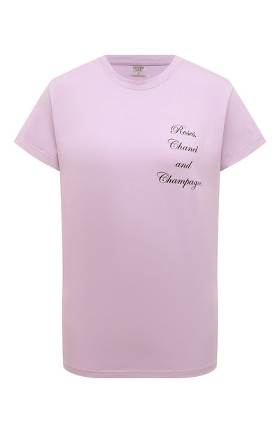 Женская хлопковая футболка SEVEN LAB, арт. T RCC-019 lavender