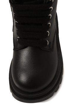Кожаные ботинки MOSCHINO, арт. 78635/VAR1/18-27, фото 4