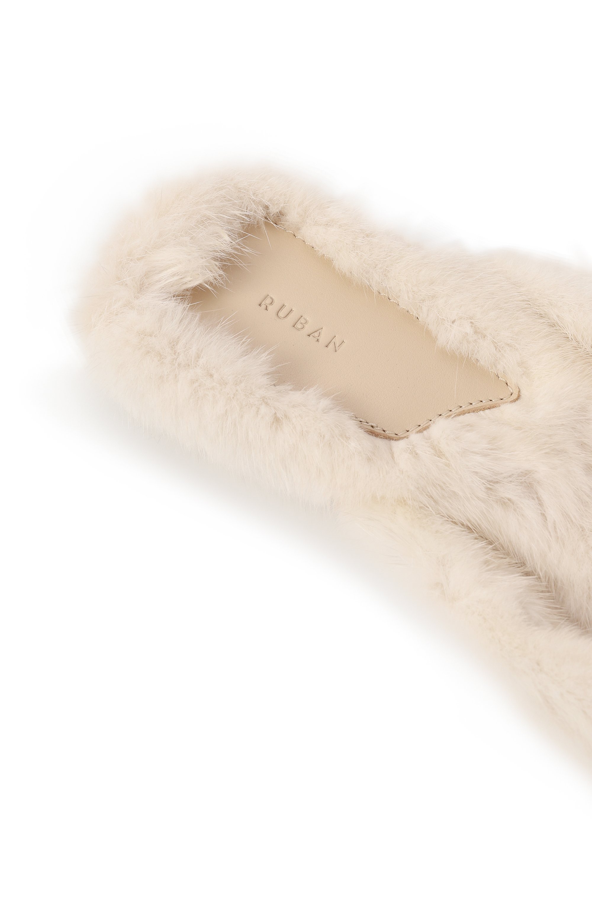 Меховые шлепанцы из норки RUBAN, арт. SN168.19.NOR118, фото 7