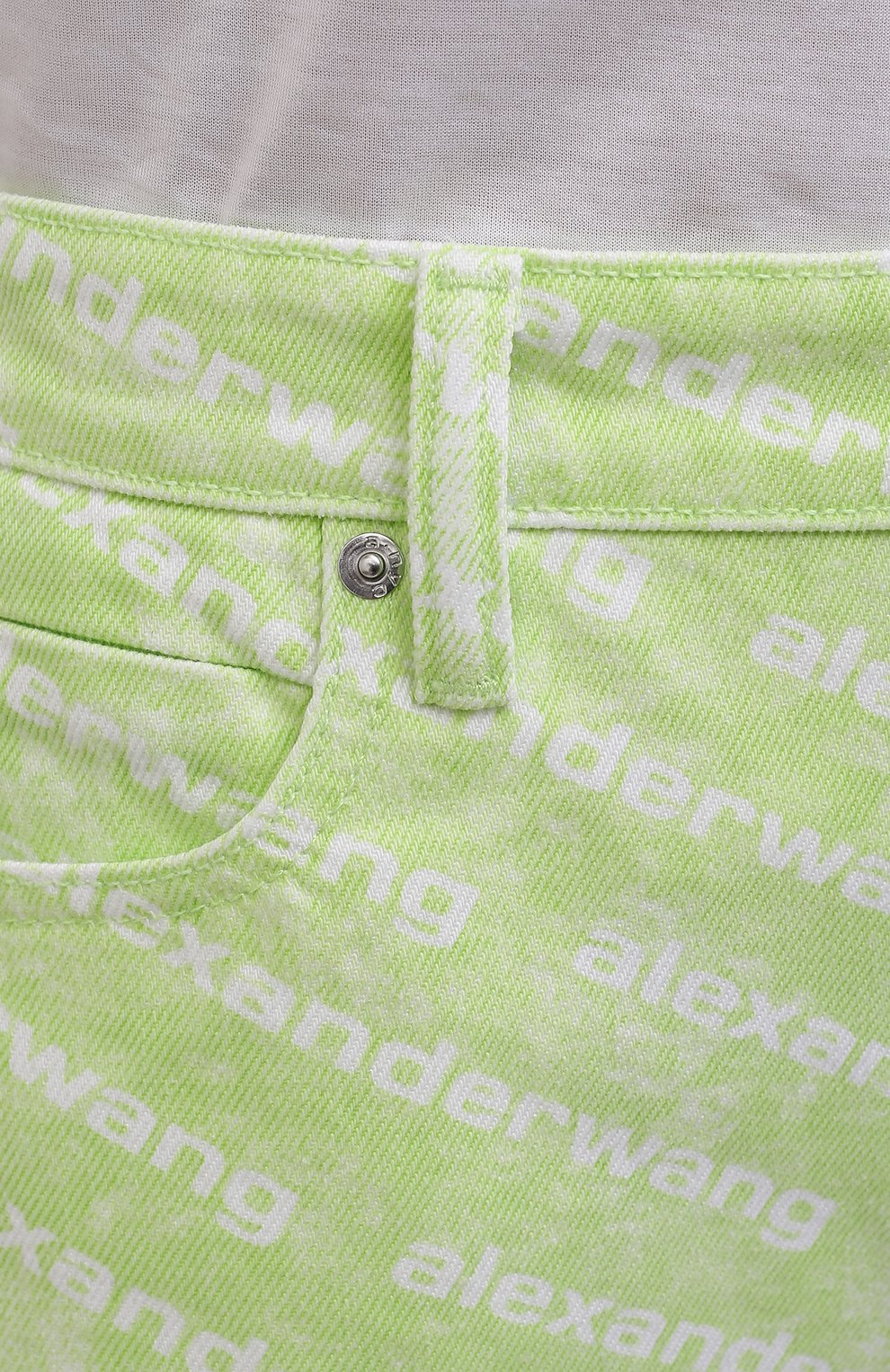 Джинсовые шорты ALEXANDER WANG, арт. 4DC3214989, фото 5