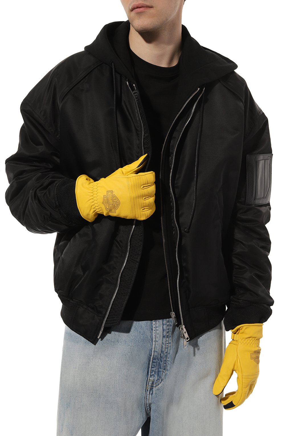 Кожаные перчатки HARLEY-DAVIDSON, арт. 98133-23VM, фото 2