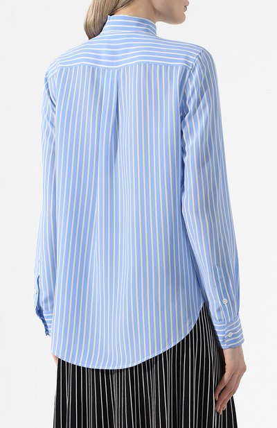 Шелковая блузка POLO RALPH LAUREN, арт. 211746607, фото 4