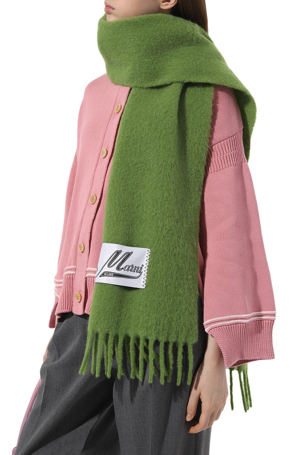 Шерстяной шарф MARNI, арт. SCMC0059Y0/UTW918, фото 2