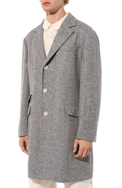 Шерстяное пальто BRUNELLO CUCINELLI, арт. MQ4749039, фото 3