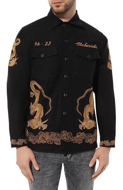 Хлопковая рубашка MAHARISHI, арт. 4213, фото 3