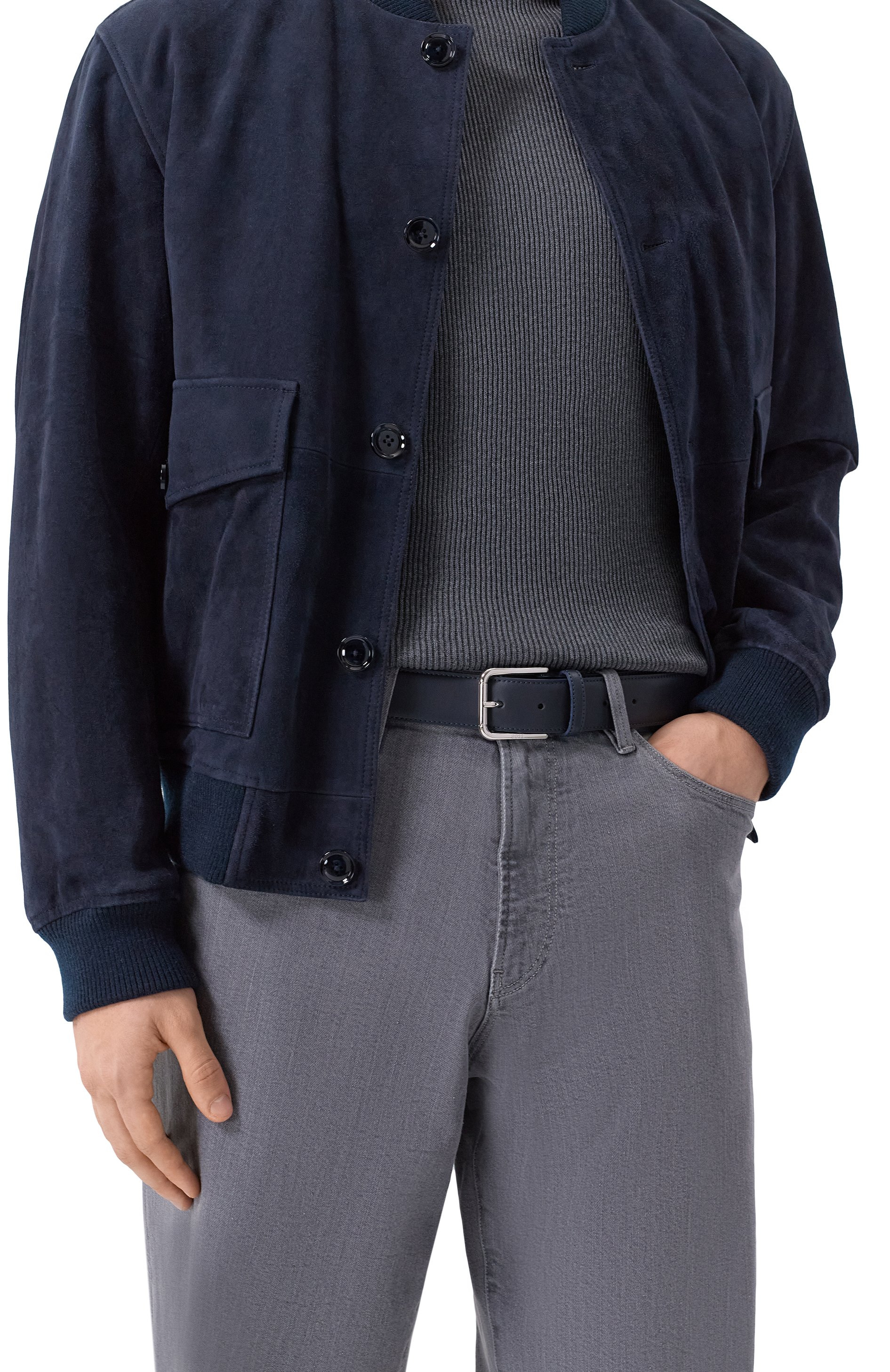 Кожаный ремень BOSS, арт. 50553388, фото 2