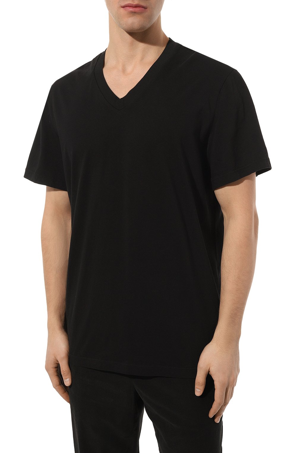 Хлопковая футболка JAMES PERSE, арт. MLJ3352/BLK, фото 3