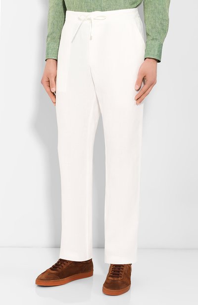 Льняные брюки ZEGNA, арт. VU160/ZZ393, фото 3