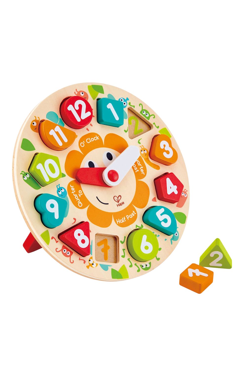 Игрушка-сортер часы HAPE, арт. E1622_HP, фото 1