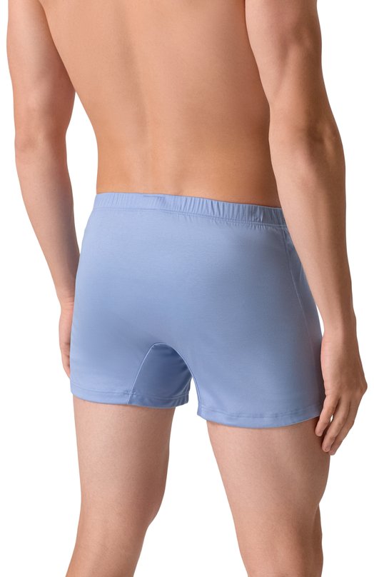 Хлопковые боксеры Zimmerli 286-1446 Голубой  286-1446 Фото 3