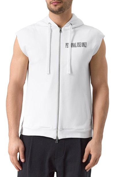 Хлопковая толстовка DIEGO VENTURINO, арт. DVFLZ-SMPU0, фото 3