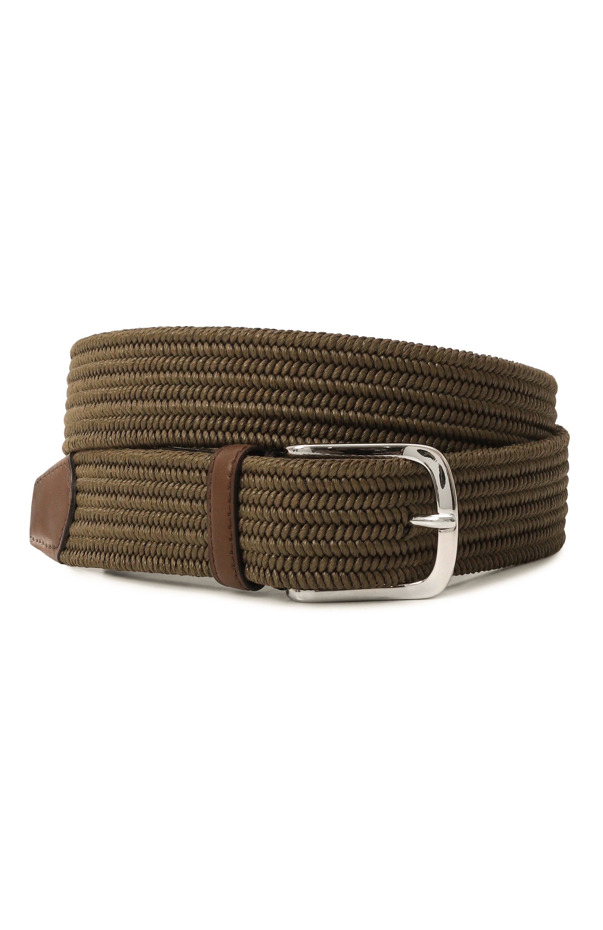 Текстильный ремень BARRETT хаки цвета по цене 20550 руб., арт. 25B606.1, фото 1 Текстильный ремень BARRETT, арт. 25B606.1, фото 1