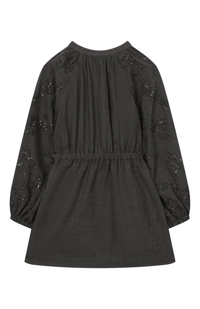 Шерстяное платье BRUNELLO CUCINELLI, арт. BD920S420A, фото 2