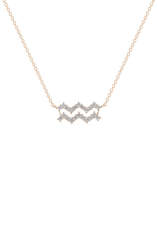 Кулон Zodiac - Водолей Mercury MP29197/RG Бесцветный  MP29197/RG Фото 2