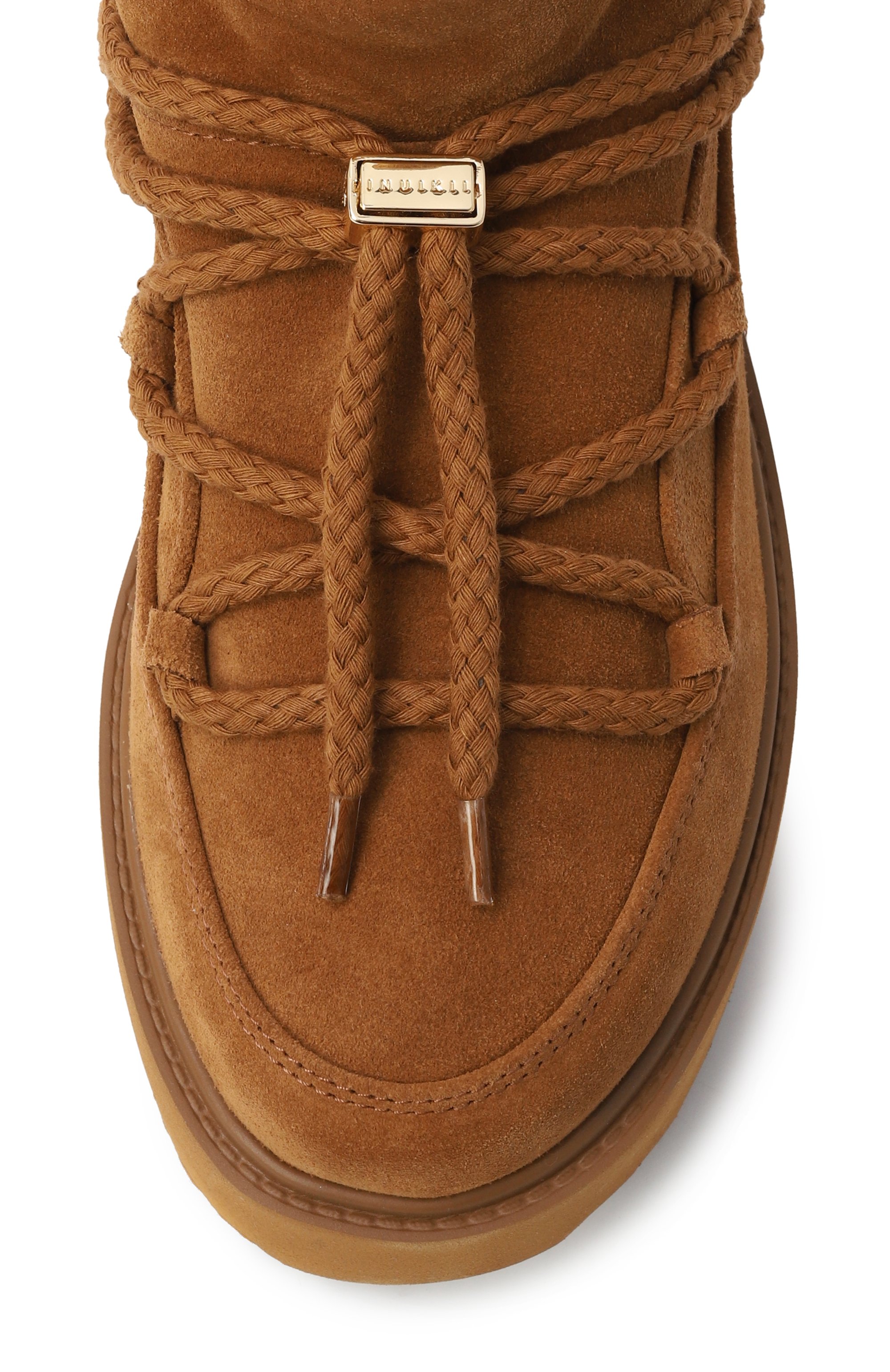 Замшевые полусапоги classic low platform INUIKII, арт. 1001.006.0012, фото 6