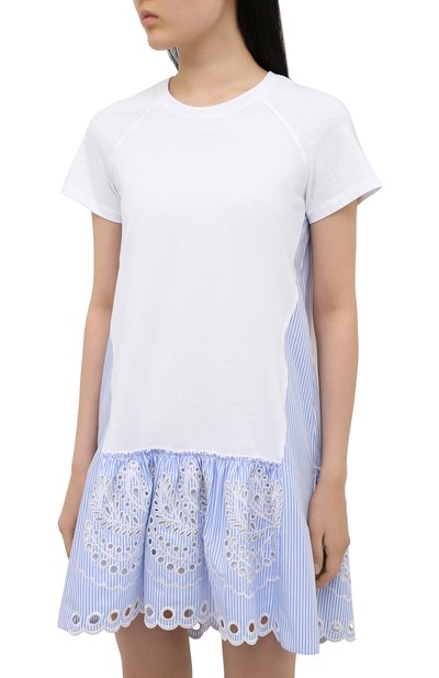 Хлопковое платье REDVALENTINO, арт. VR0MJ06P/5W9, фото 3