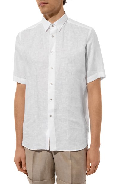 Льняная рубашка ZILLI, арт. LINAM1M08008406SU, фото 3