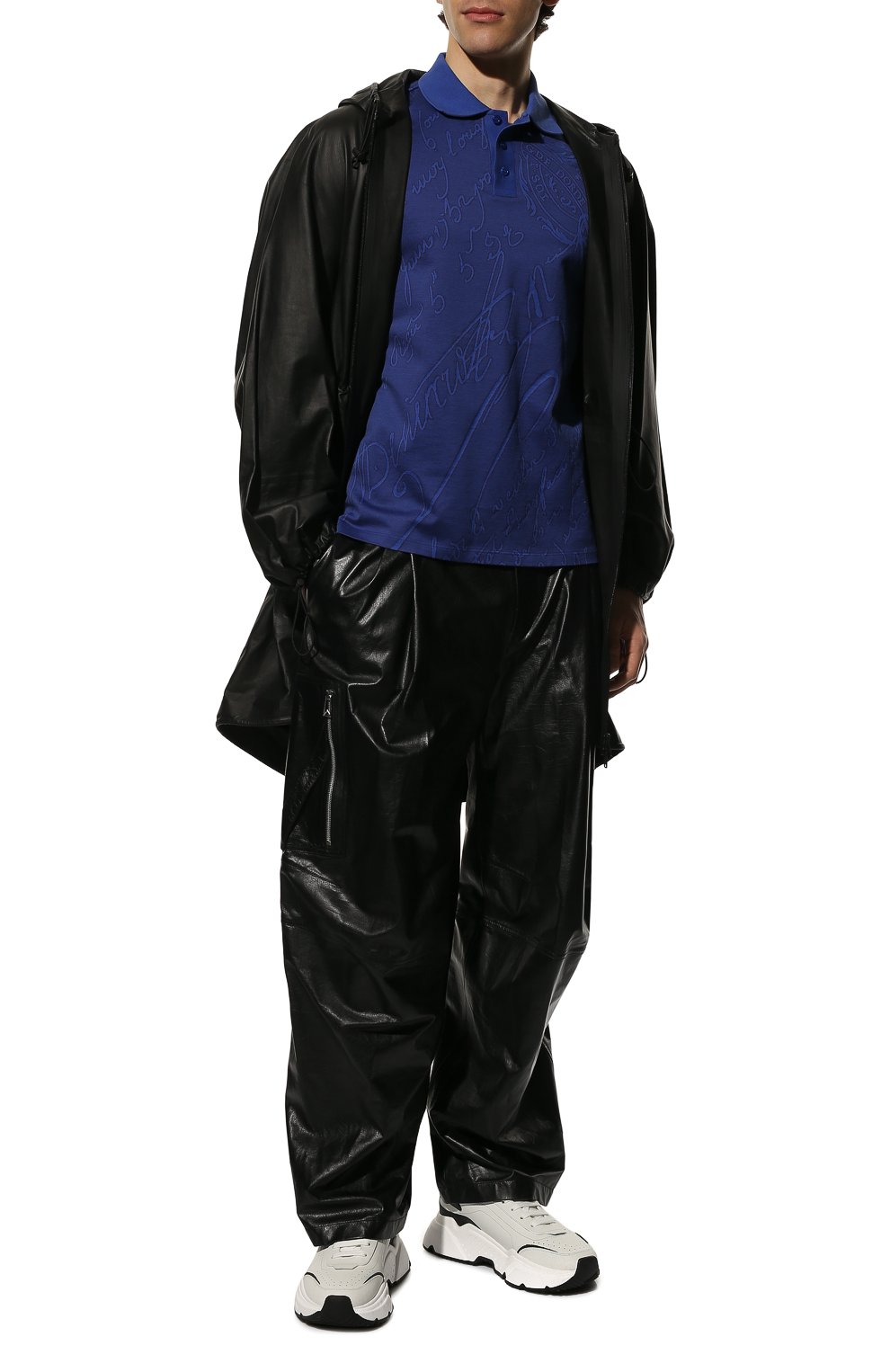 Хлопковое поло BERLUTI, арт. R22JPS56-003, фото 2