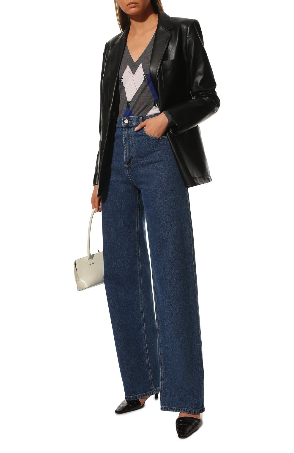 Пуловер из шерсти и шелка BURBERRY, арт. 8048437, фото 2