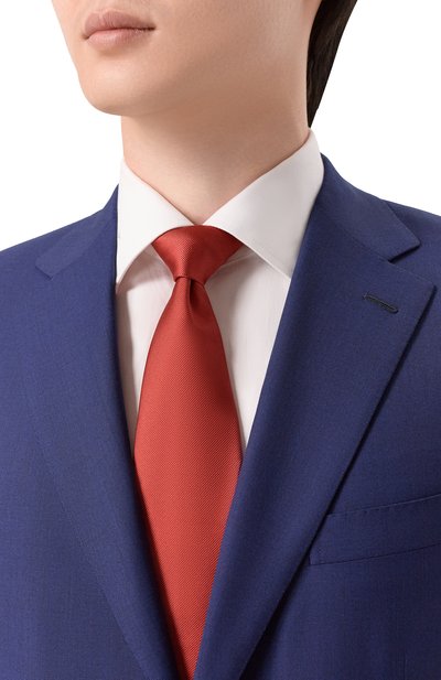 Мужской шелковый галстук BRIONI, арт. 061D00/PZ418