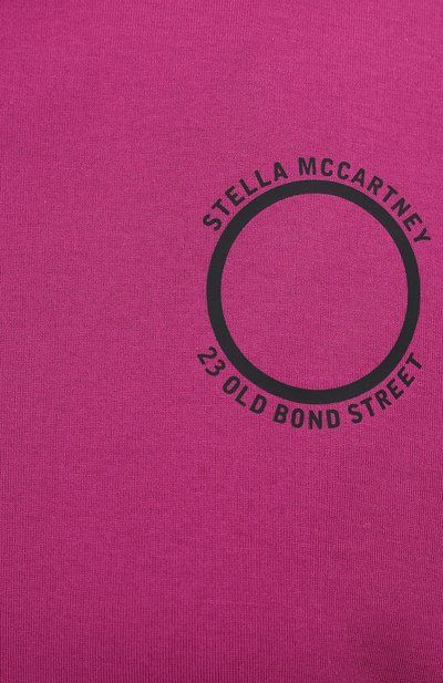 Хлопковый лонгслив STELLA MCCARTNEY фиолетового цвета по цене 28500 руб., арт. 601848/SMP87, фото 5 Хлопковый лонгслив STELLA MCCARTNEY, арт. 601848/SMP87, фото 5