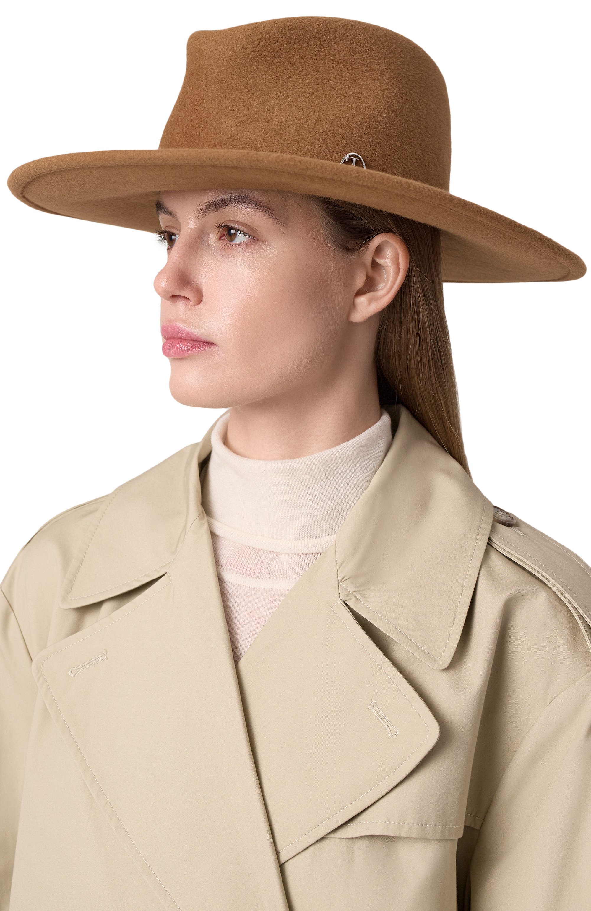 Велюровая шляпа федора FETISH, арт. BFN31, фото 2