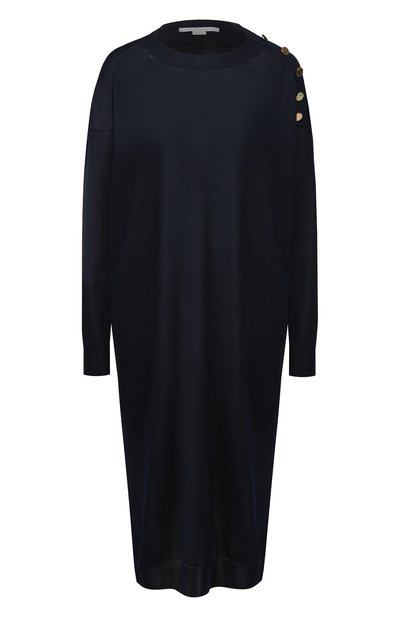 Женское платье из смеси шерсти и шелка STELLA MCCARTNEY, арт. 269330/S2087
