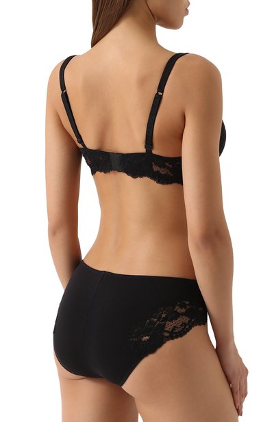 Бюстгальтер с плотной чашкой LA PERLA черного цвета по цене 18700 руб., арт. 906529, фото 3 Бюстгальтер с плотной чашкой LA PERLA, арт. 906529, фото 3