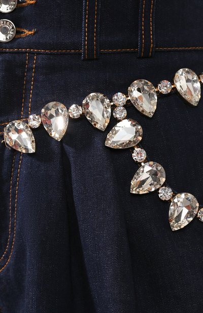 Джинсы DOLCE & GABBANA темно-синего цвета по цене 243500 руб., арт. FTB0LZ/G900B, фото 5 Джинсы DOLCE & GABBANA, арт. FTB0LZ/G900B, фото 5