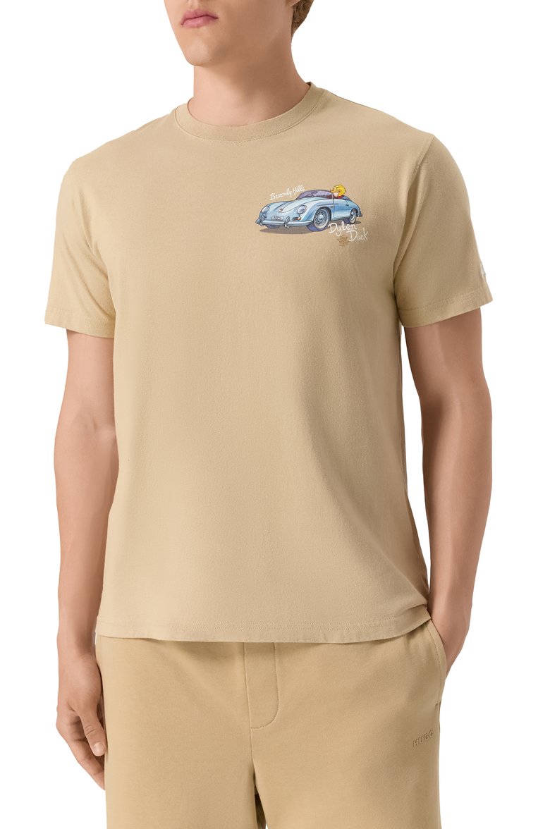 Хлопковая футболка MC2 SAINT BARTH, арт. STBM TSHIRT MAN/05355H, фото 1