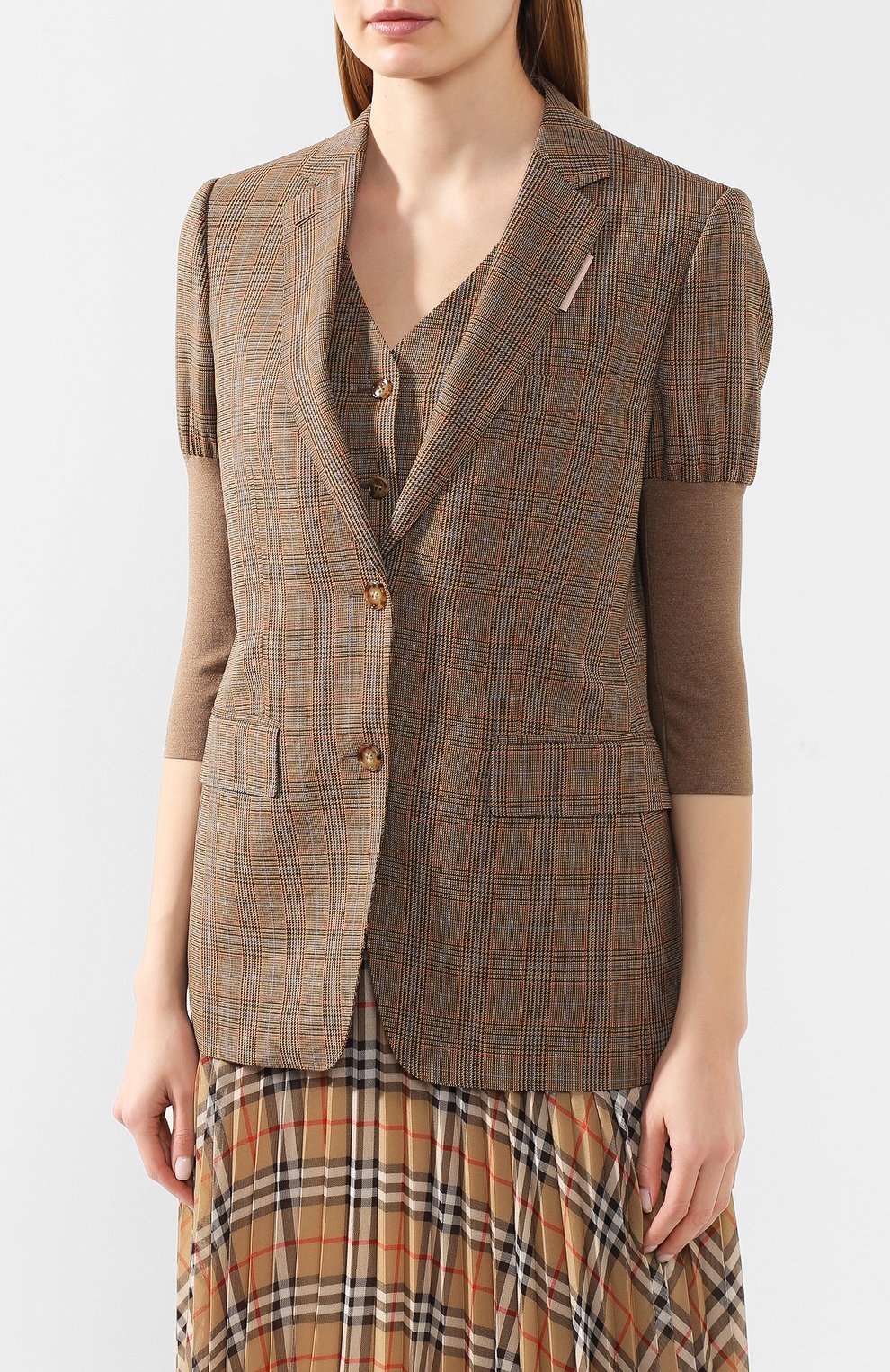 Шерстяной жакет BURBERRY, арт. 8024811, фото 3