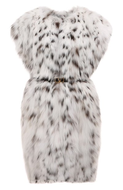 Жилет из меха рыси VALENTINO, арт. WF3FCA088CF, фото 1