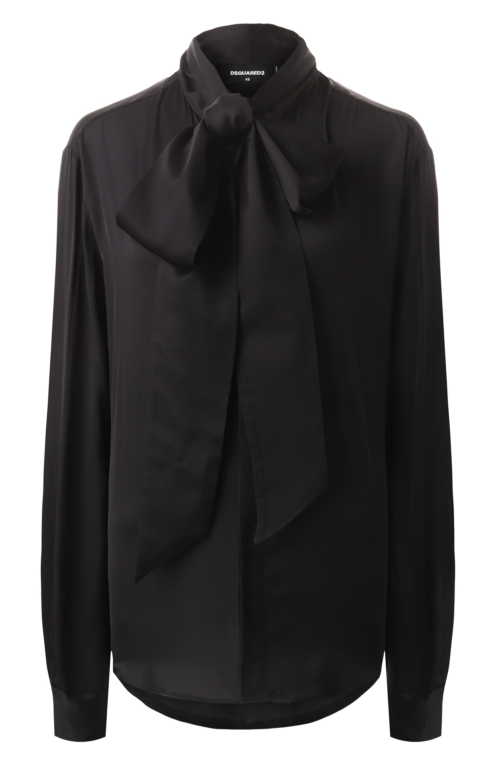 Атласная блузка DSQUARED2, арт. S75DL0893/S78302, фото 1