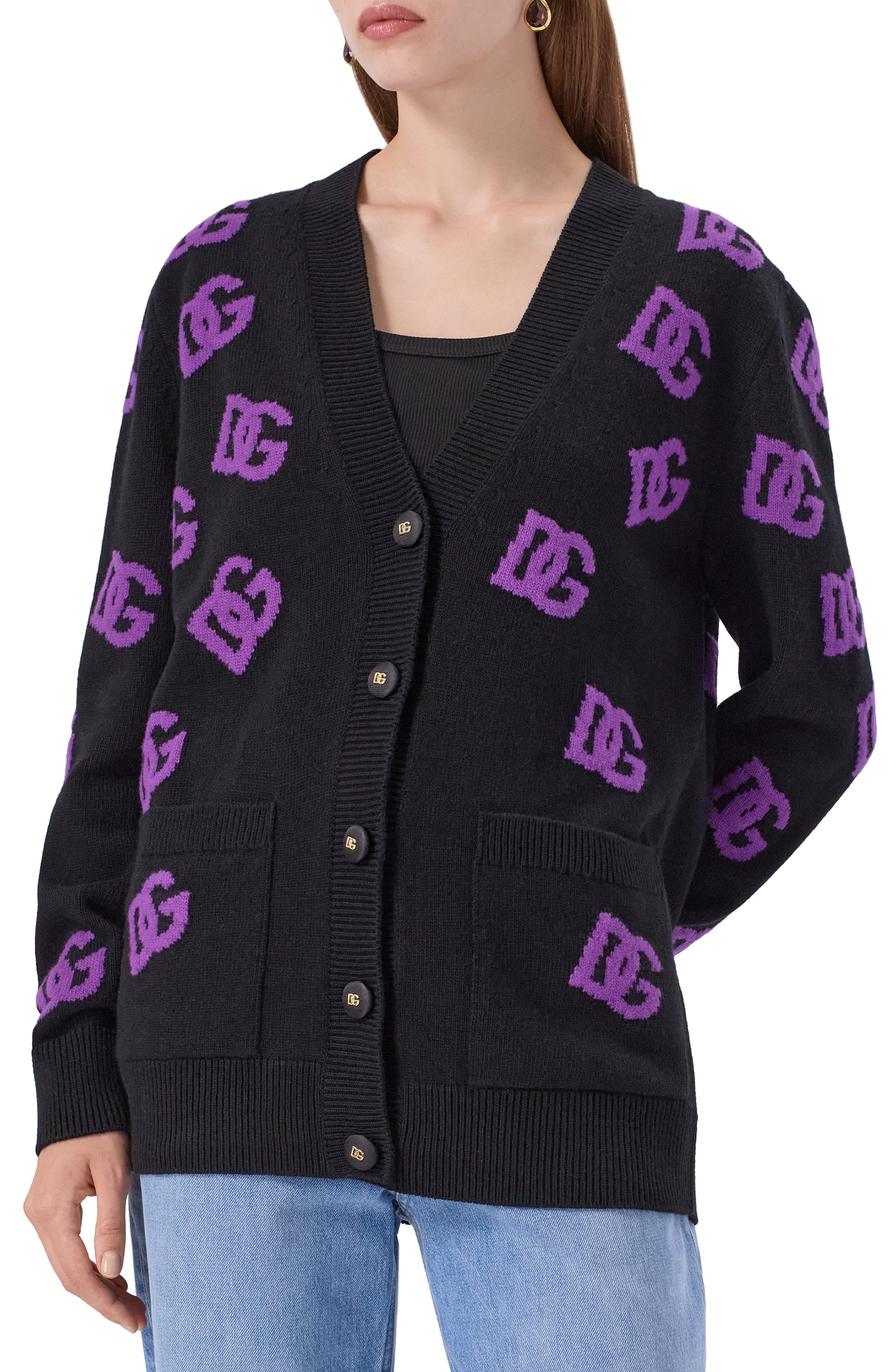 Шерстяной кардиган DOLCE & GABBANA, арт. FXJ36T/JCVYX, фото 3