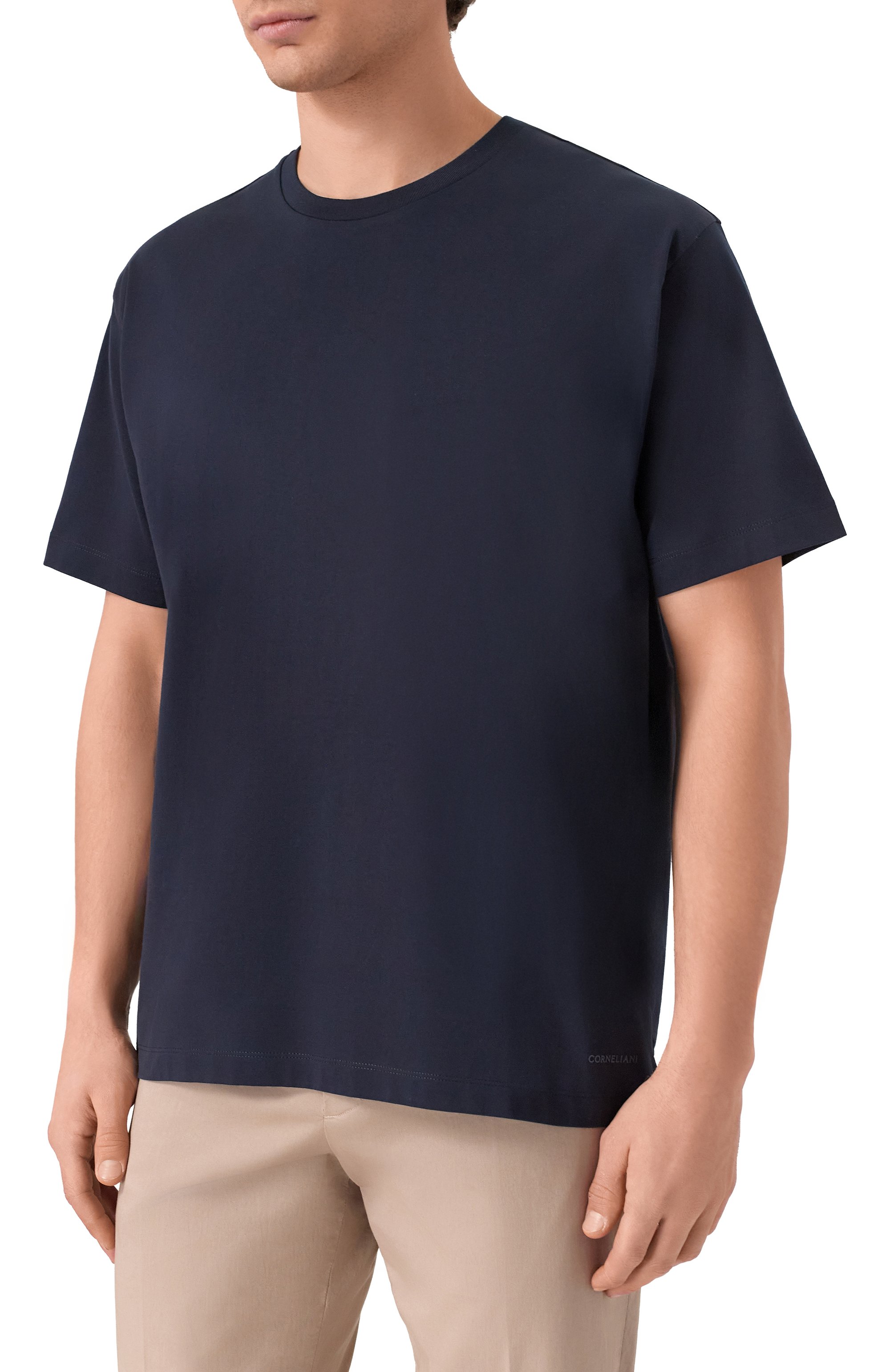 Хлопковая футболка CORNELIANI, арт. 27G575/2725005, фото 3
