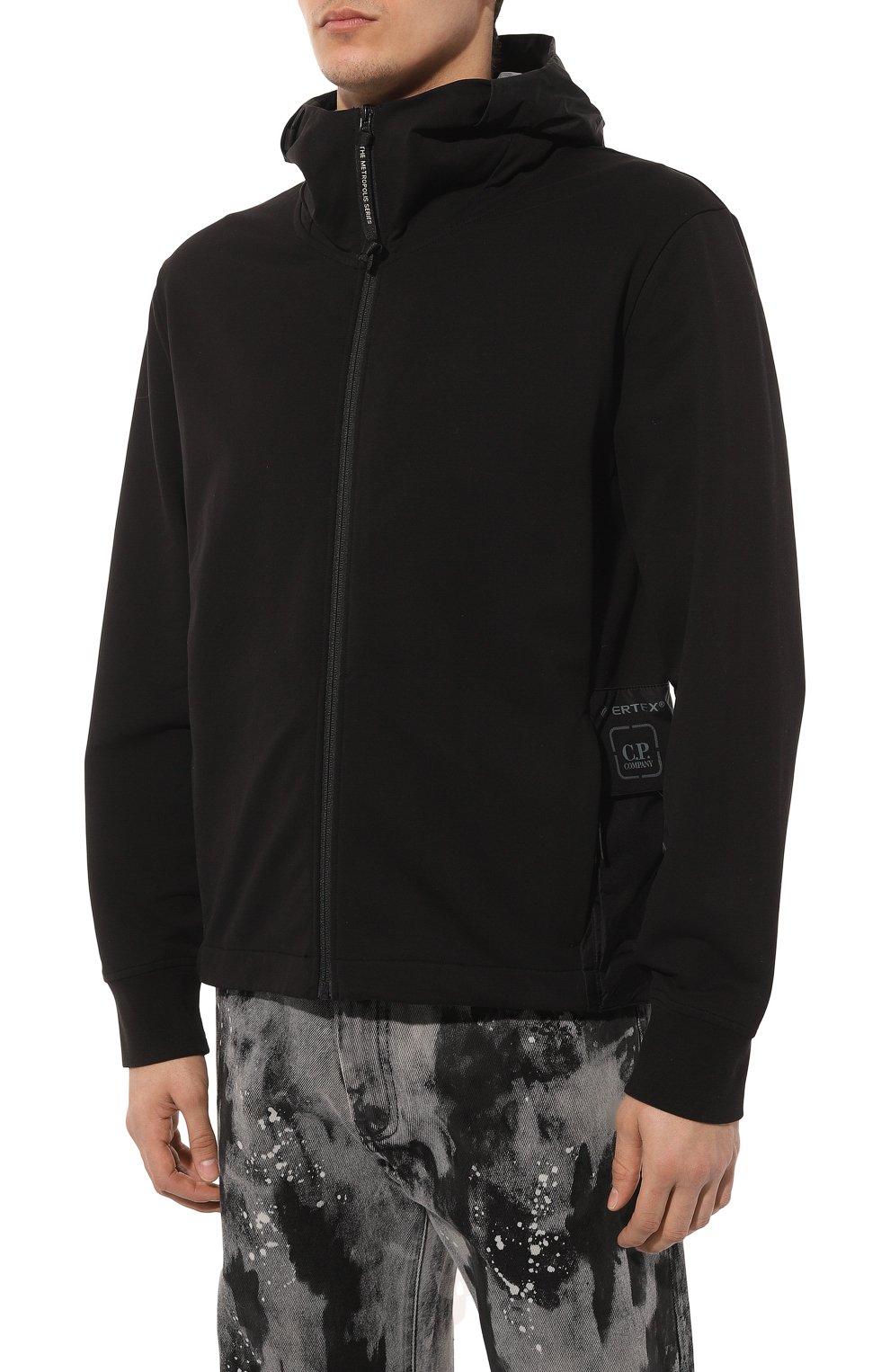 Хлопковая толстовка C.P. COMPANY, арт. 16CLSS014A006452M, фото 3