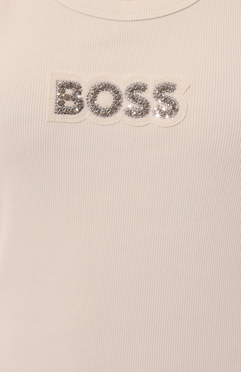 Хлопковая майка BOSS ORANGE, арт. 50527580, фото 5