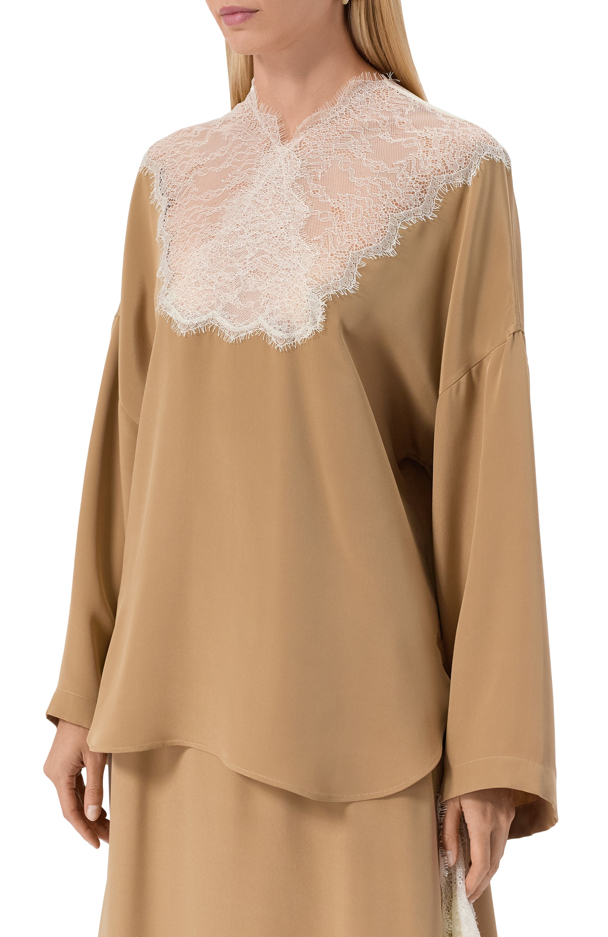 Шелковая блузка AKHMADULLINA, арт. 1125.2BL104/S102, фото 3