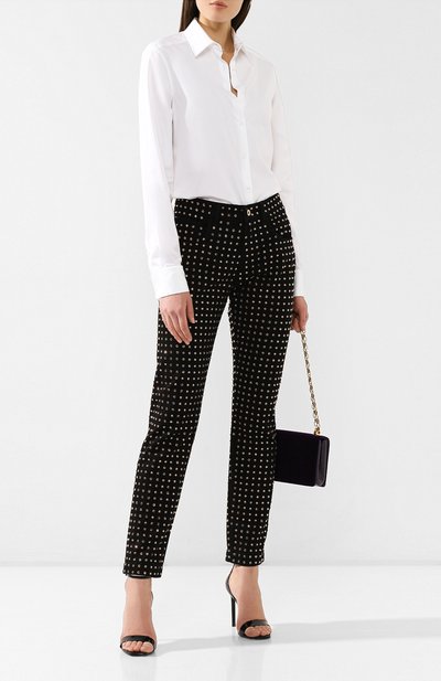 Джинсы со стразами DOLCE & GABBANA, арт. FTAIAZ/G895Z, фото 2