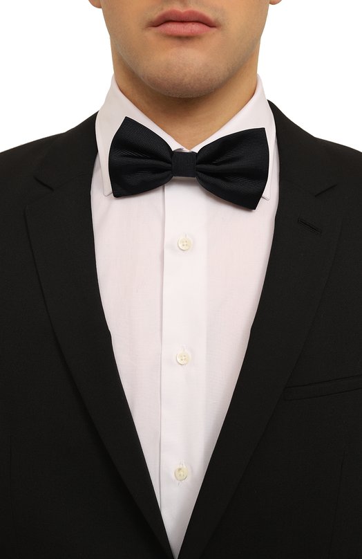 Шелковый галстук-бабочка Dolce & Gabbana GR053E/G0UB1 Синий  GR053E/G0UB1 Фото 2