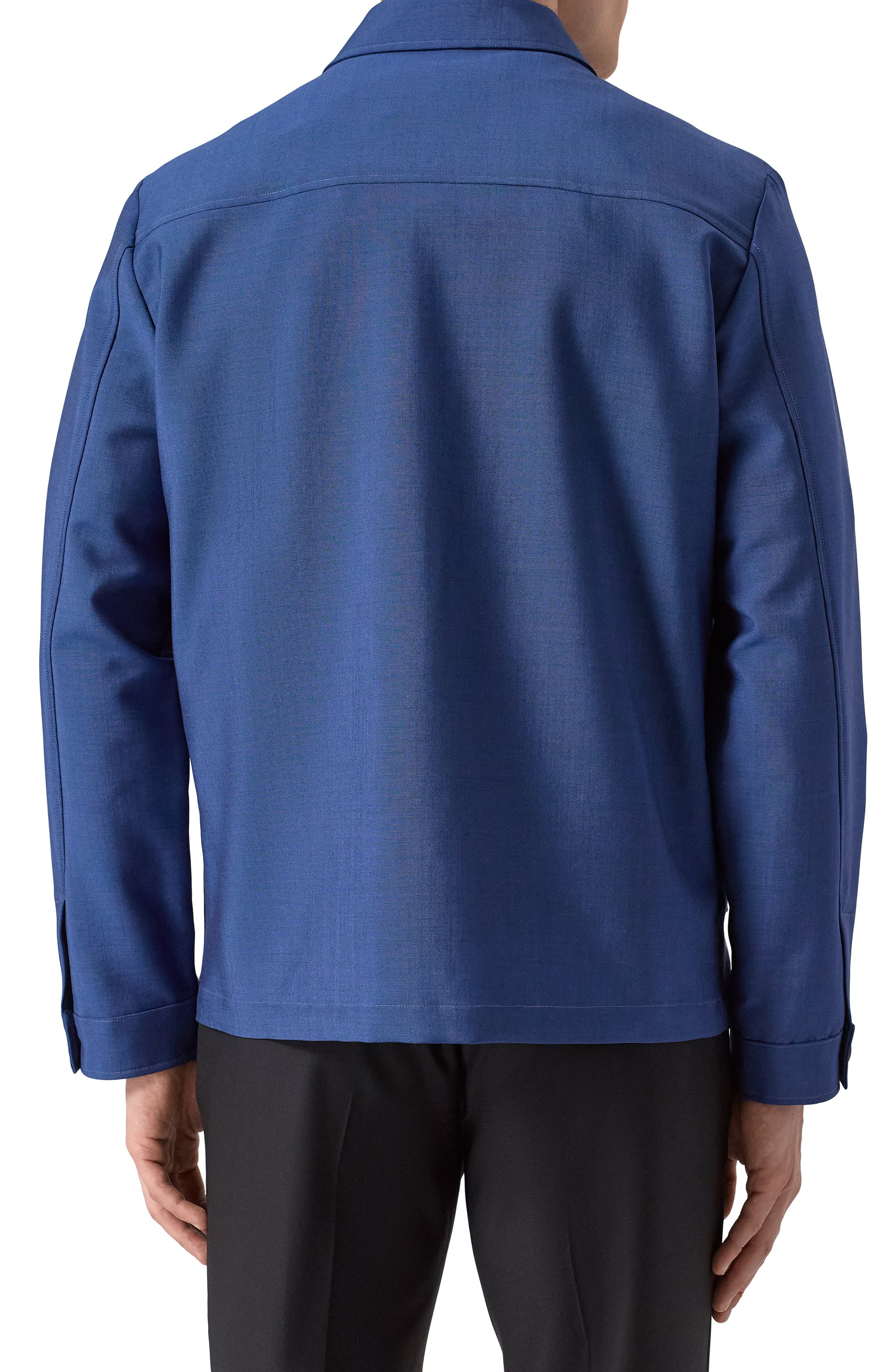 Шерстяная куртка-рубашка CORNELIANI, арт. 25LI22-2518187, фото 4