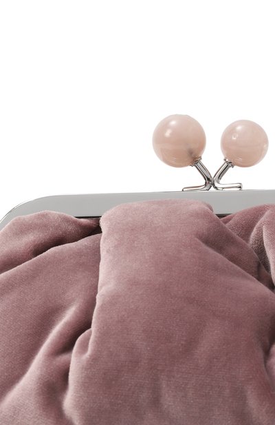 Сумка vespa pasticcino small WEEKEND MAX MARA темно-розового цвета по цене 36850 руб., арт. VESPA, фото 3 Сумка vespa pasticcino small WEEKEND MAX MARA, арт. VESPA, фото 3