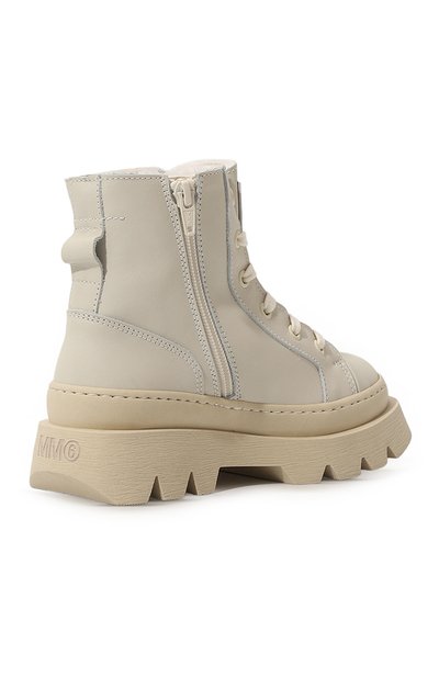 Кожаные ботинки MM6, арт. 75043/28-35, фото 3