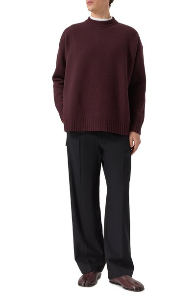 Кожаные слиперы tabi MAISON MARGIELA, арт. S57WR0051/PR058, фото 2